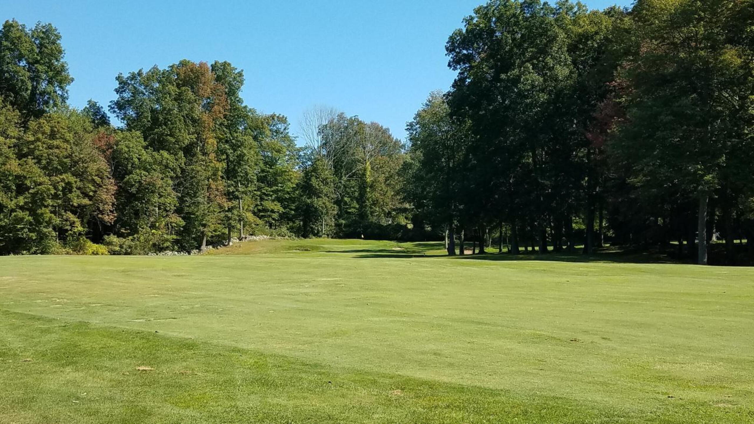 View uphill to 7th green. (Photo submitted by AptlyLinked on 09/22/2019)