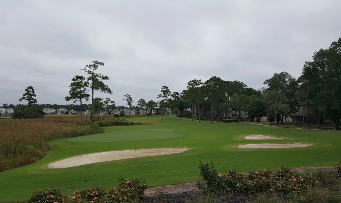 Tidewater Golf Club after Hurricane Joaquin 
