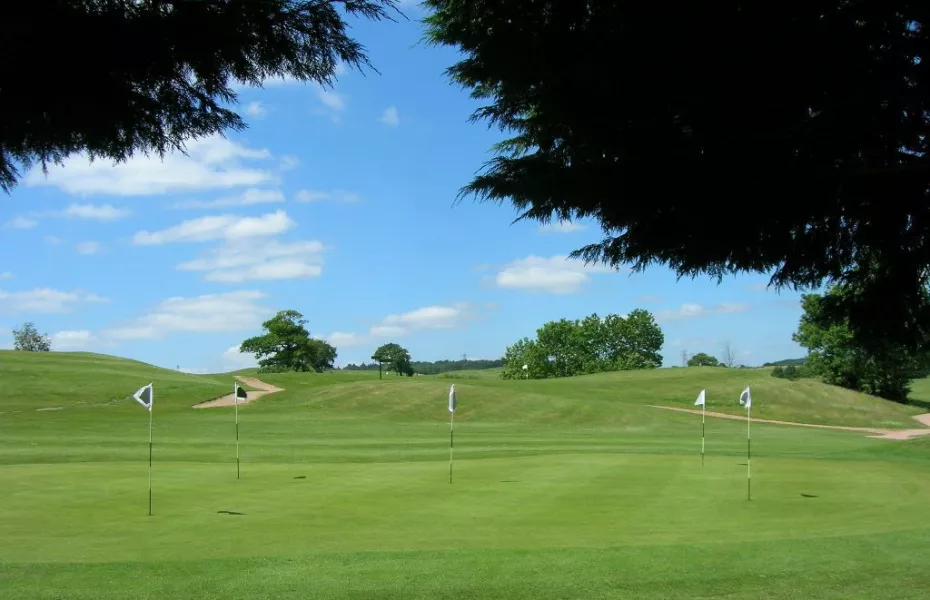 The practice area at Hinksey Heights 