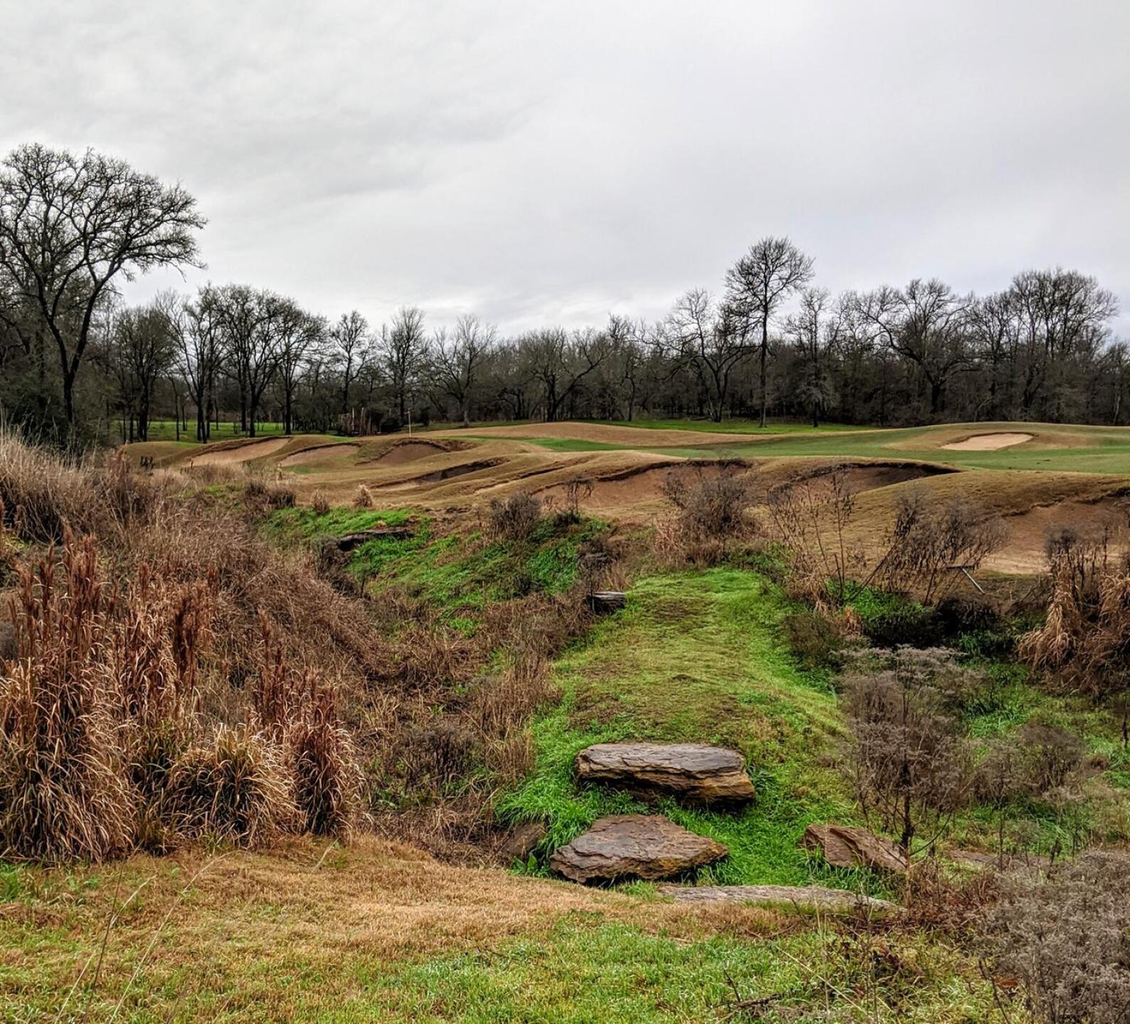 Ravine running up #11, my favorite hole (Photo submitted by sorenj on 01/18/2020)