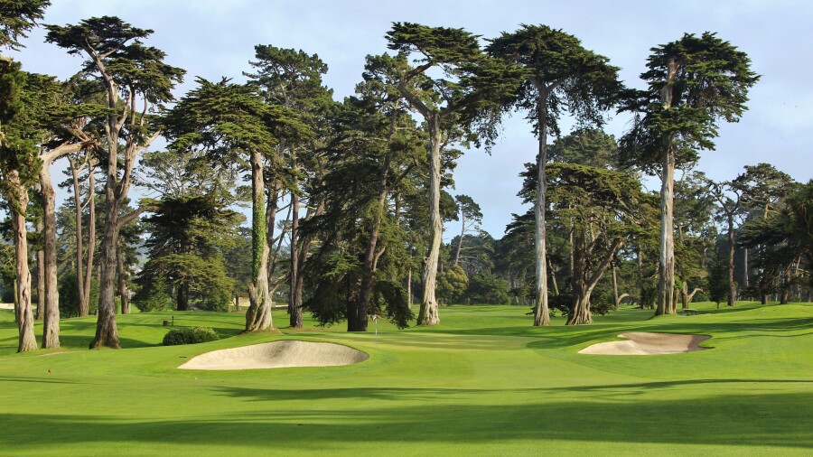 Olympic Club - Lake golf course - hole 5