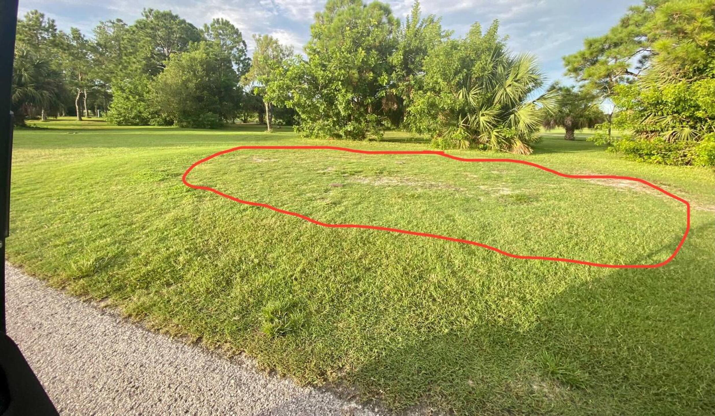 This is a tee box circled in red (Photo submitted by srfleury5871 on 08/14/2021)
