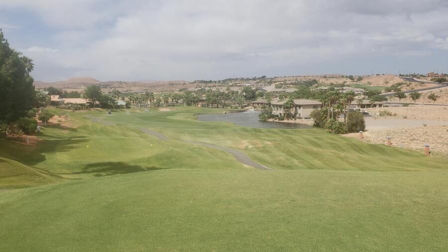Palmer Course at Oasis Golf Club - water