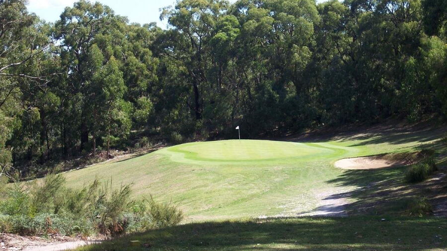 Leongatha Golf Club's 16th hole