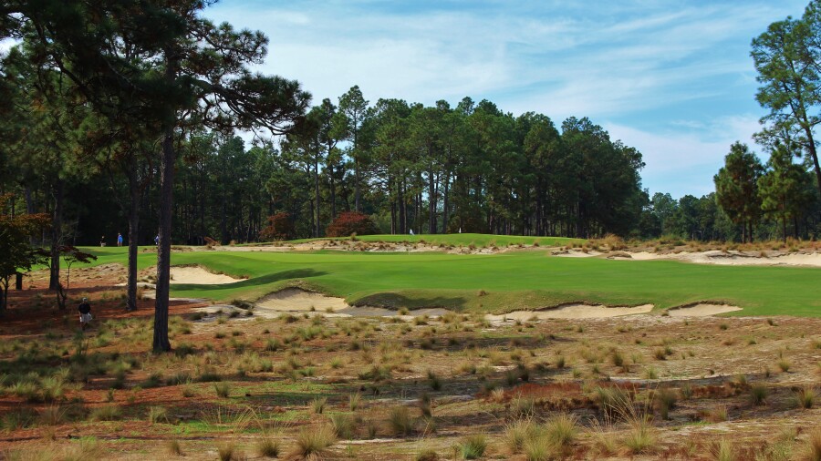 Pinehurst's No. 2 golf course - hole 5