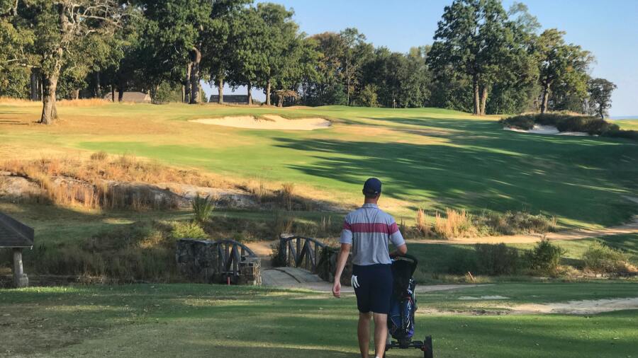 Course at Sewanee walk