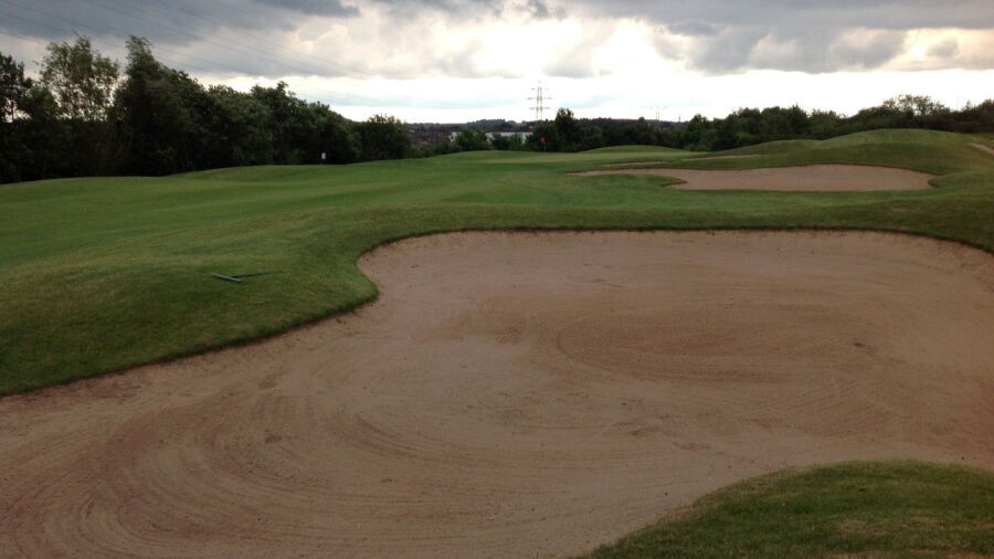 2nd green at Waterfront