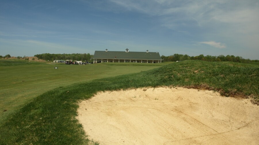Cannon Ridge Golf Club in Fredericksburg - hole 18