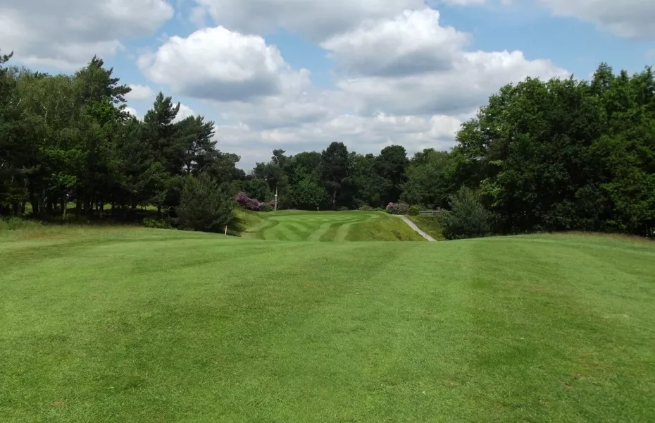 16th green at Addington