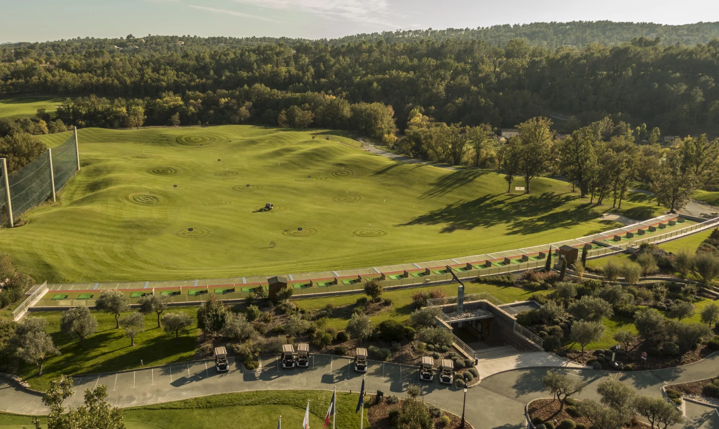 Terre Blanche resort  - driving range