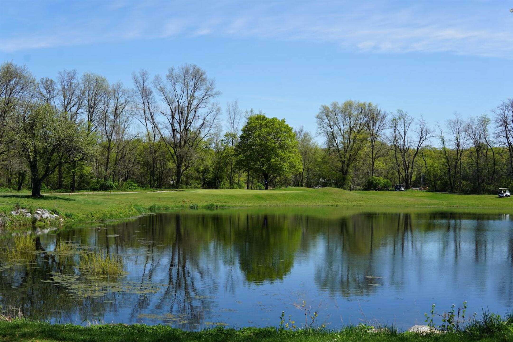 The third plays as a par-4–but from this forward tee is also an excellent three-par. (Photo submitted by AptlyLinked on 05/09/2023)