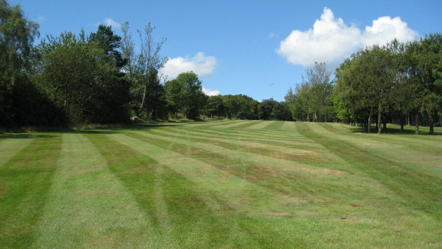 1st fairway at Hillsborough