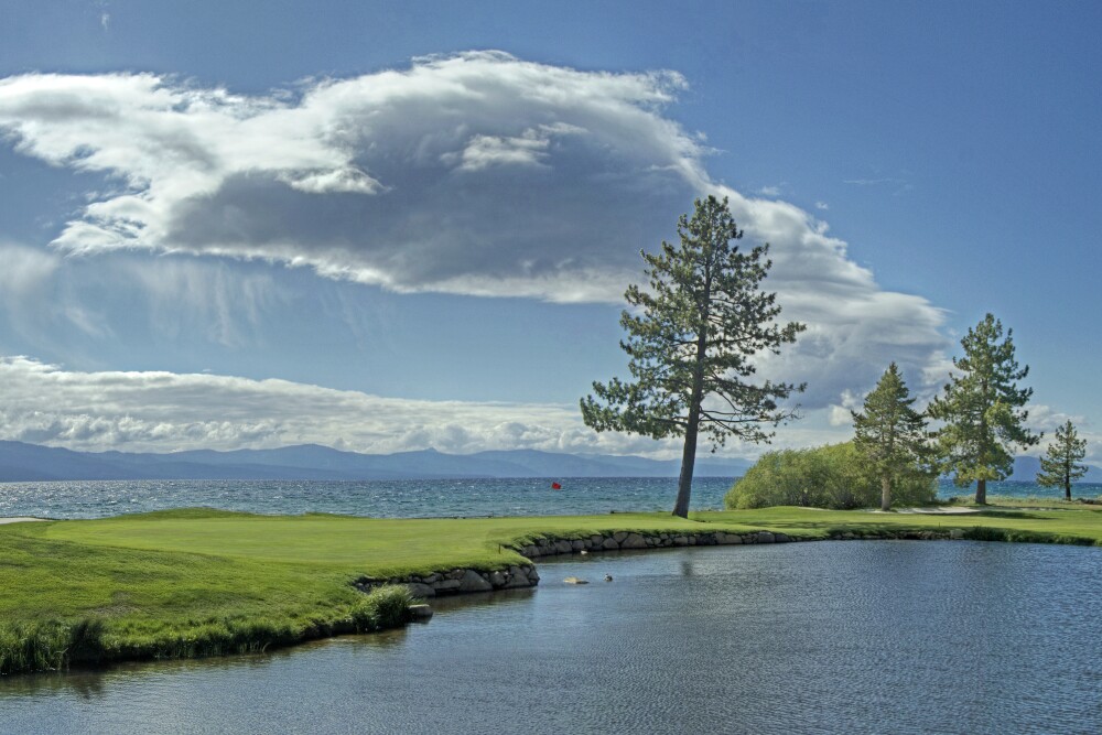 Edgewood Tahoe golf course - no. 18
