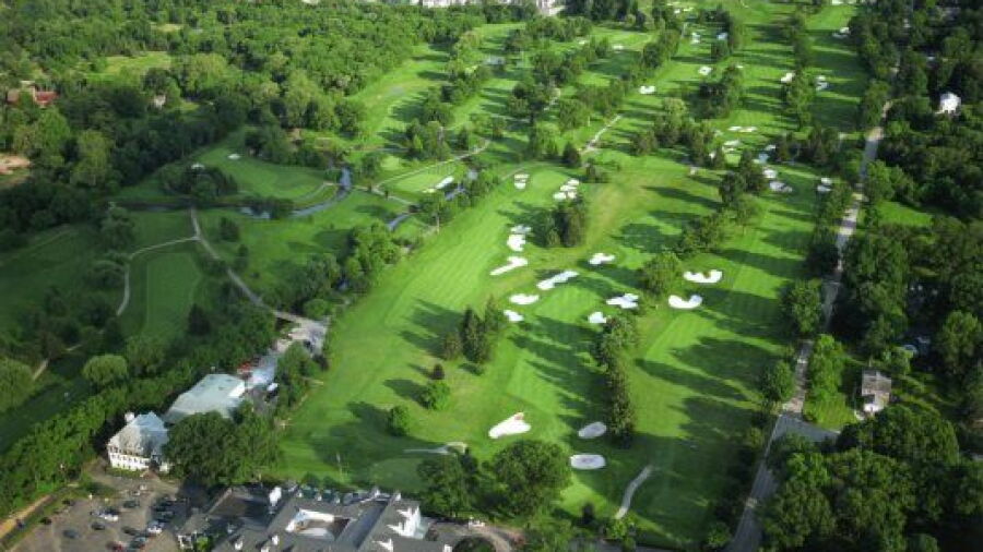 Whitemarsh Valley CC: Aerial view
