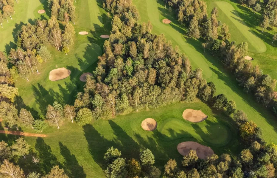 Tydd St Giles GCC: Aerial