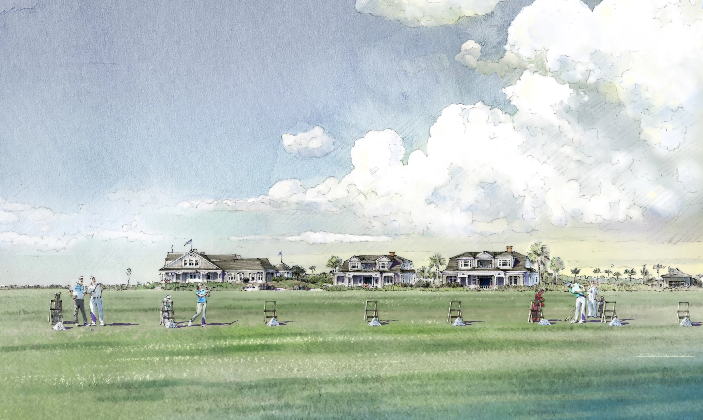 New cottages at Ocean Course