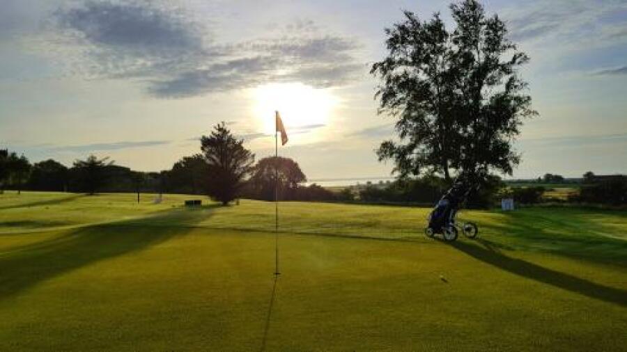 Scoonie Golf Club - sunset