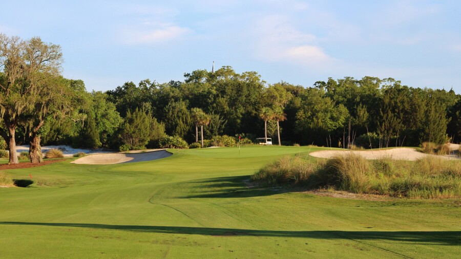 Sea Island Resort - Seaside golf course - 18th