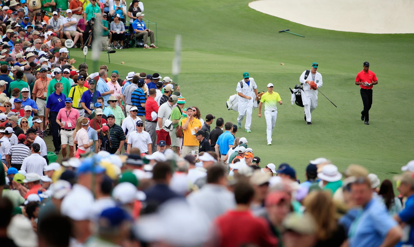 Tiger Woods at Augusta National