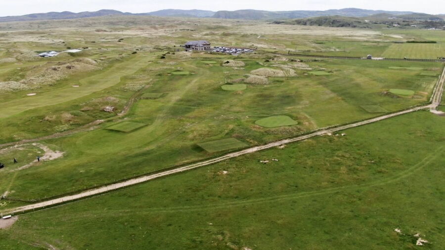 Ballyliffin GC - The Pollan Links: Aerial