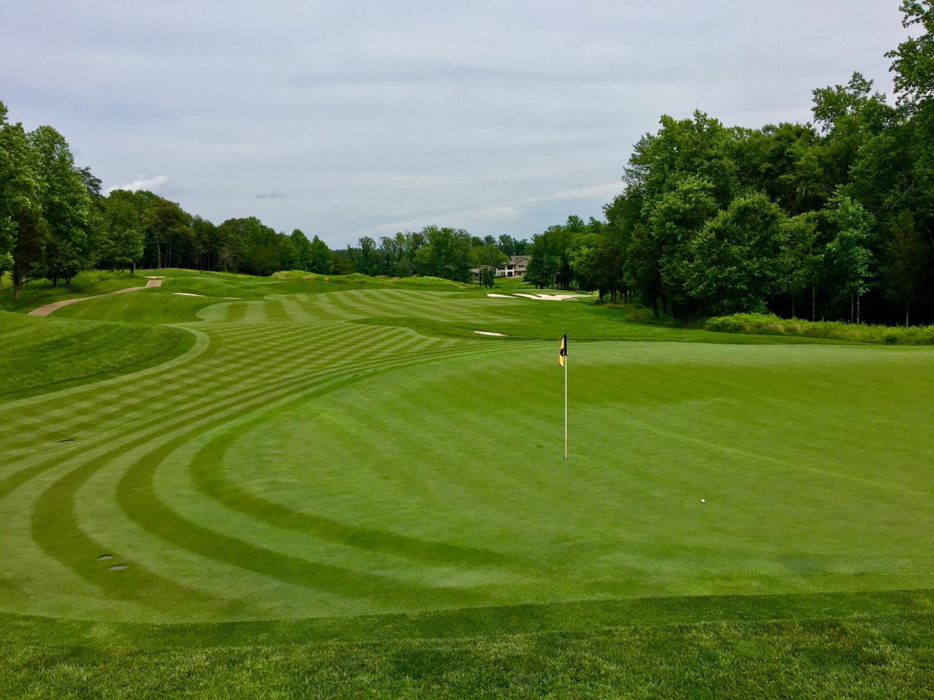 First hole from behind the green (Photo submitted by BrandonWebb on 06/20/2017)