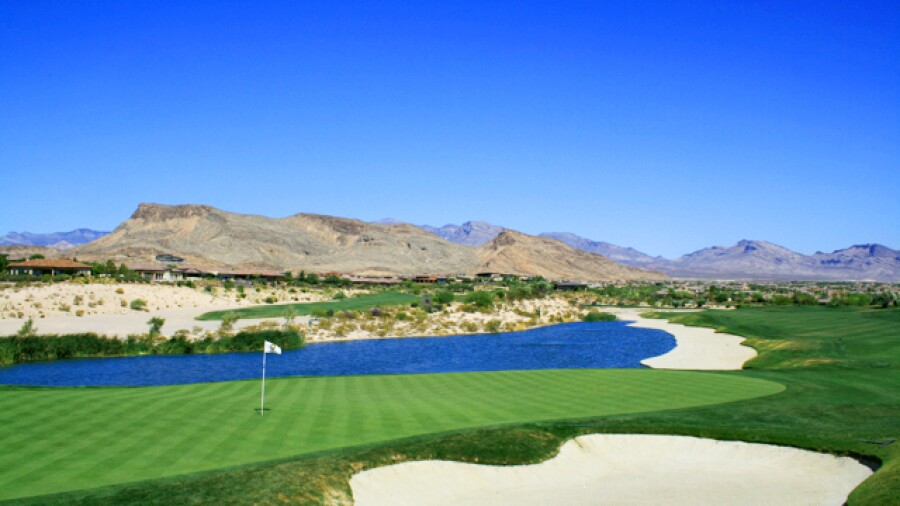 Bear's Best Las Vegas golf course - No. 18