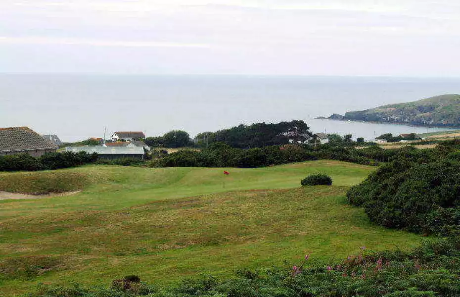 Sea view at Cardigan Golf Club