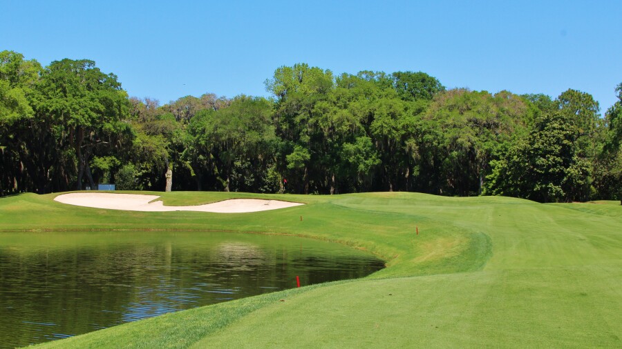 Sea Island Resort - Plantation golf course - 17th