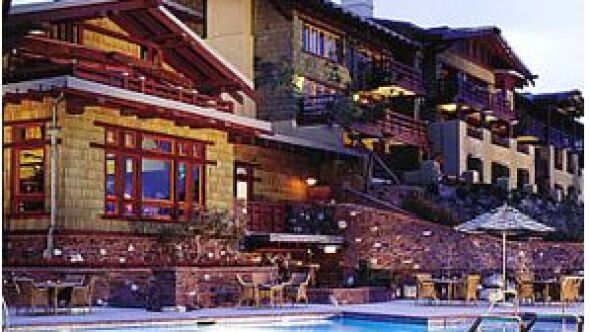 The luxurious but low key Lodge at Torrey Pines.