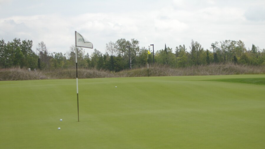 No. 18 at Sweetgrass Golf Club