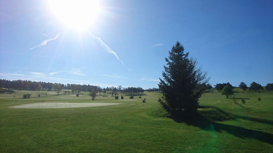 Golf de la Plaine: Practice area