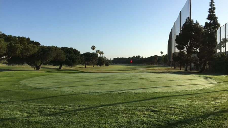 North at Alondra Park Golf Course: 15th green