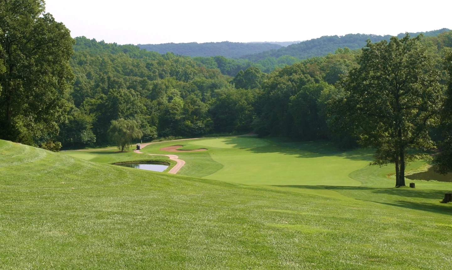 Bear Creek Valley G.C. - hole 5 tee