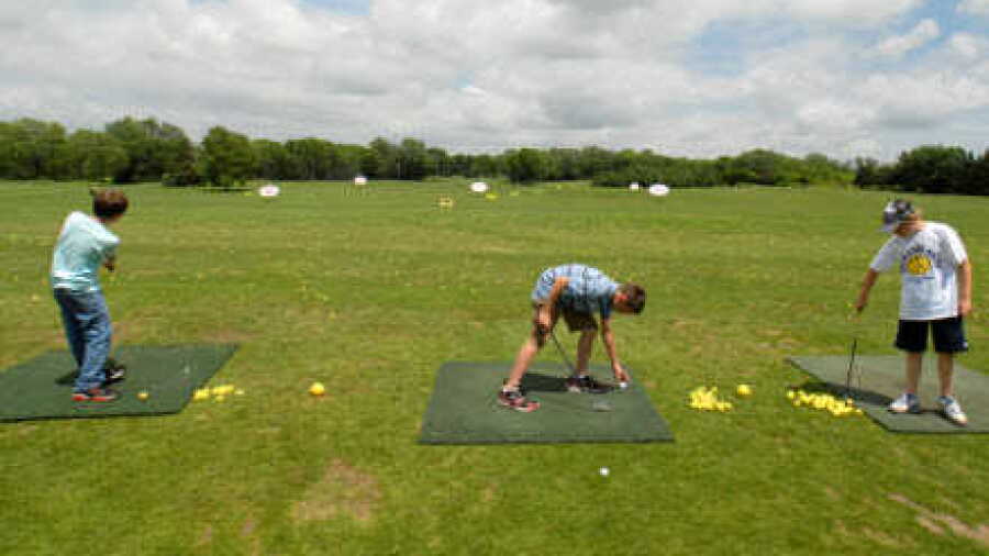 Cleary Lake GC: Driving range