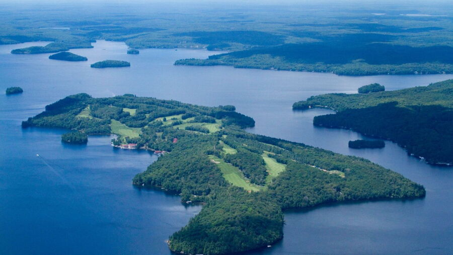 Bigwin Island GC: Aerial