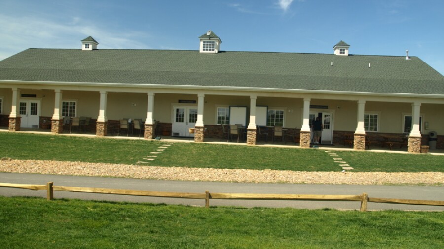 Cannon Ridge Golf Club in Fredericksburg - clubhouse