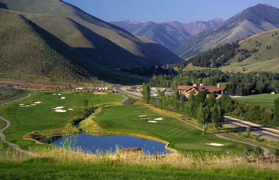 White Clouds at Sun Valley Resort: #9, #1