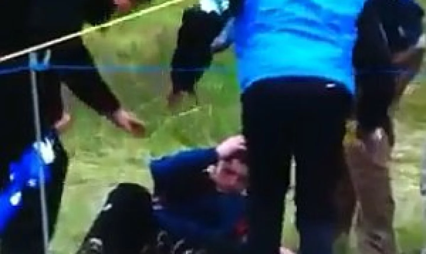 We wonder if Rory McIlroy, who beaned this fan during the 2012 Open Championship, is aware of England's policy on golf liability.