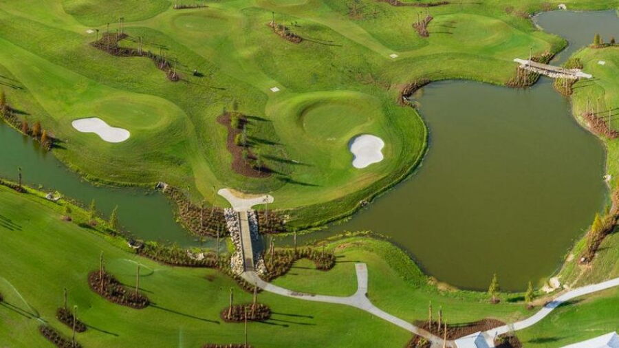Mickylee Pitch & Putt: Aerial
