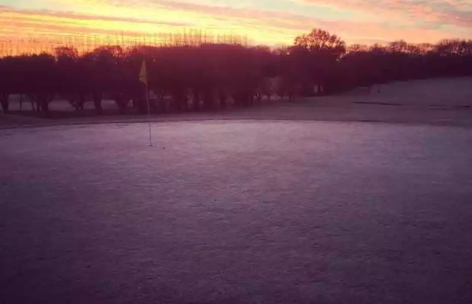 The Baroness Course on a winter morning