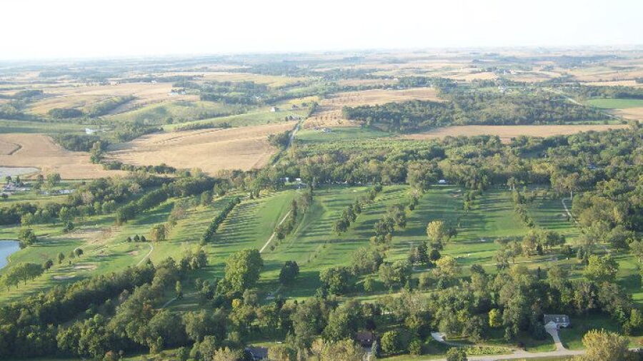 Westwood GC: Aerial view