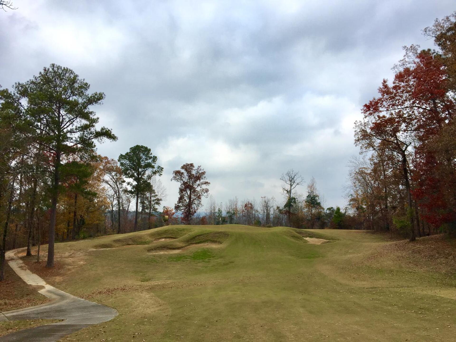 Approach view of 13th hole. (Photo submitted by BrandonWebb on 12/01/2017)