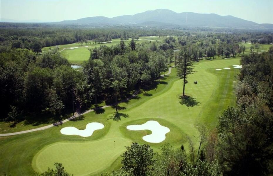 Le Royal Bromont Aerial view