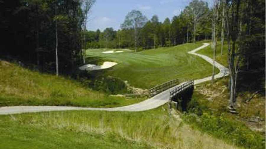 Hidden Cove GC at Grayson Lake State Park: #12