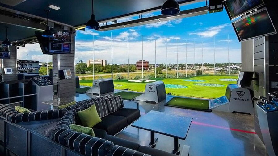 TopGolf Centennial - Hitting Bay Day