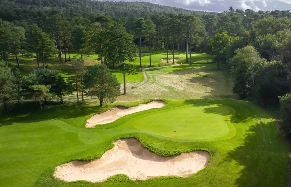 Hardelot GC - The Dunes: Aerial