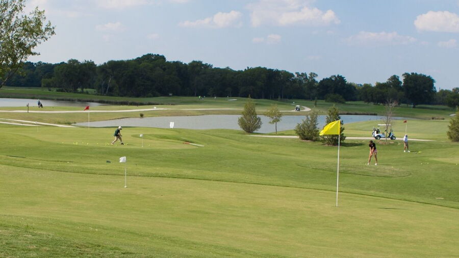 The Courses at Watters Creek: Practice area