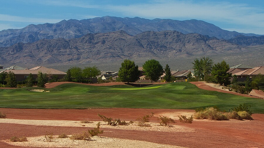 Desert Course at Silverstone Golf Club - hole 8