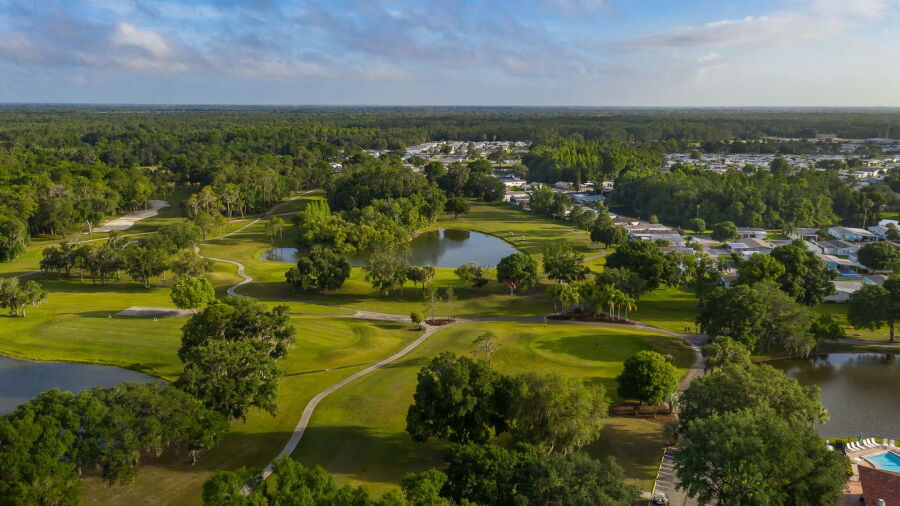 Schalamar Creek GC: Aerial