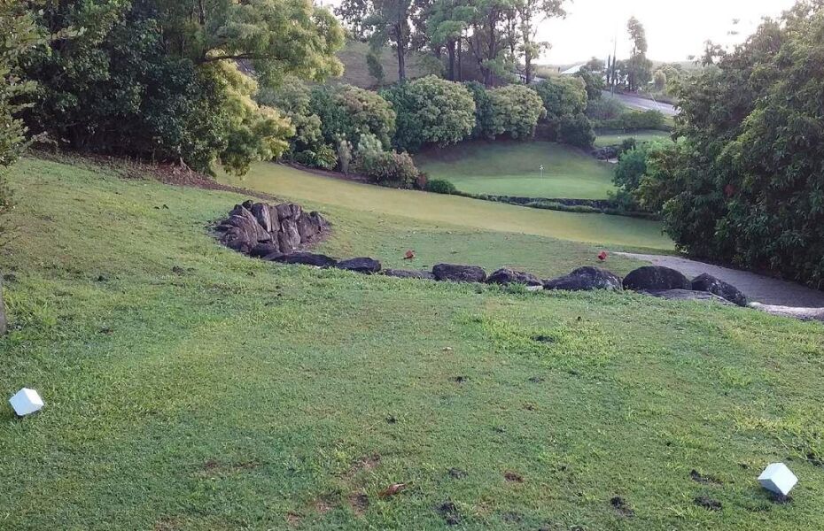 Pottsville Golf Course in Pottsville, Northern Rivers,NSW, Australia